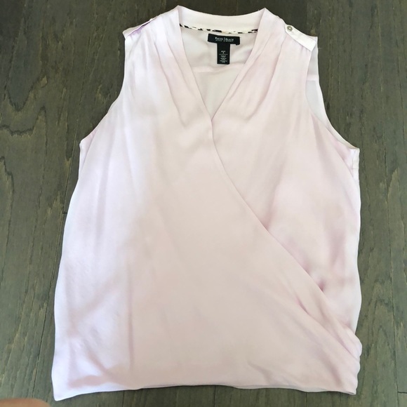 White House Black Market Tops - White House Black Market Lilac/Pink Tank